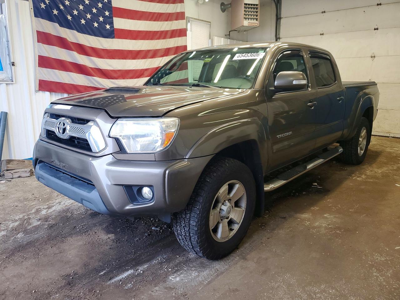 2015 Toyota Tacoma Double Cab Long Bed Brown vin: 3TMMU4FN0FM085279