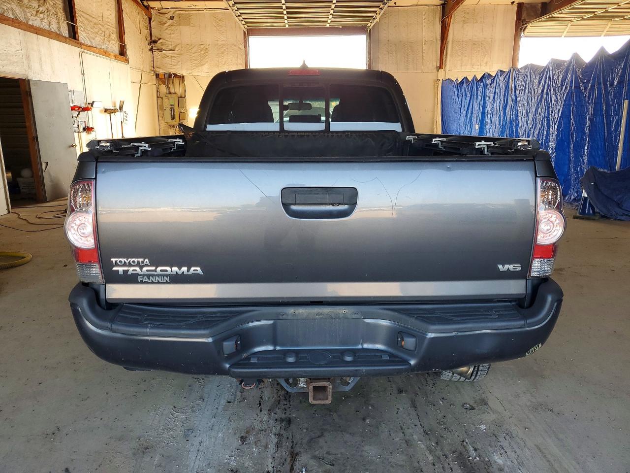 2012 Toyota Tacoma Double Cab Long Bed Gray vin: 3TMMU4FN1CM040766