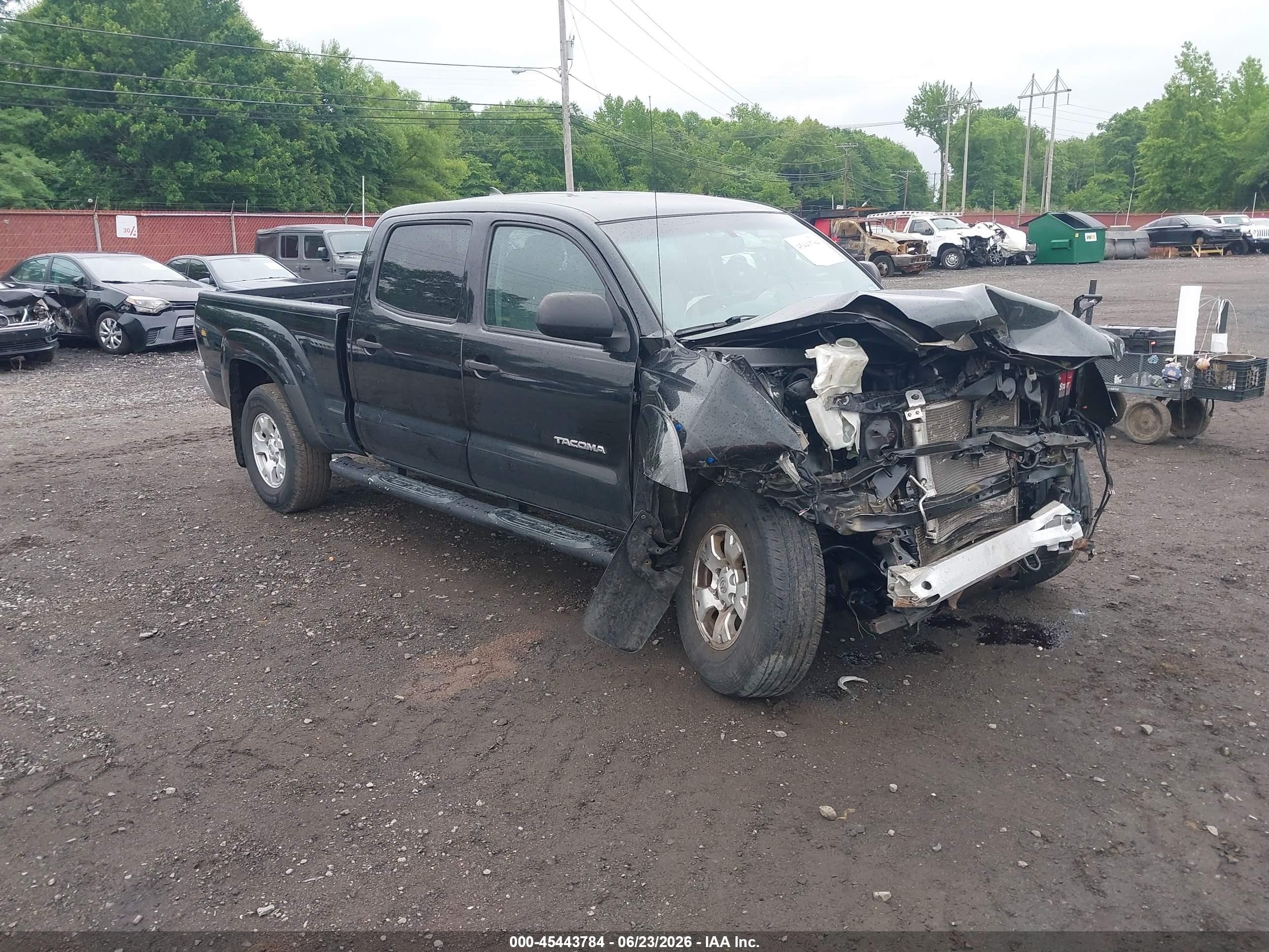 2012 Toyota Tacoma Base V6 Black vin: 3TMMU4FN1CM046678