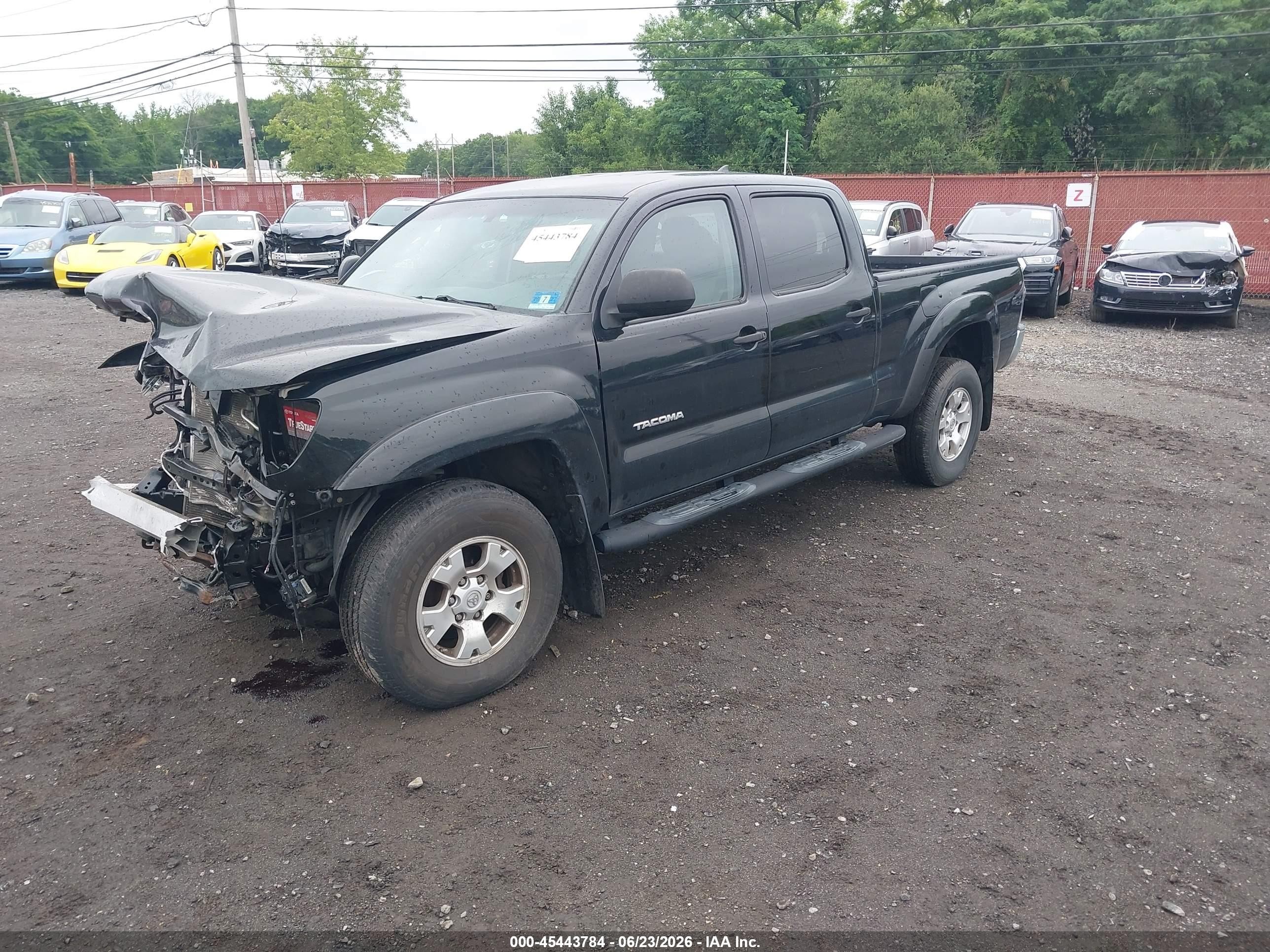 2012 Toyota Tacoma Base V6 Black vin: 3TMMU4FN1CM046678