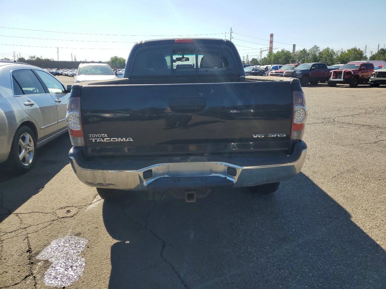 2013 Toyota Tacoma Double Cab Long Bed Black vin: 3TMMU4FN1DM058038