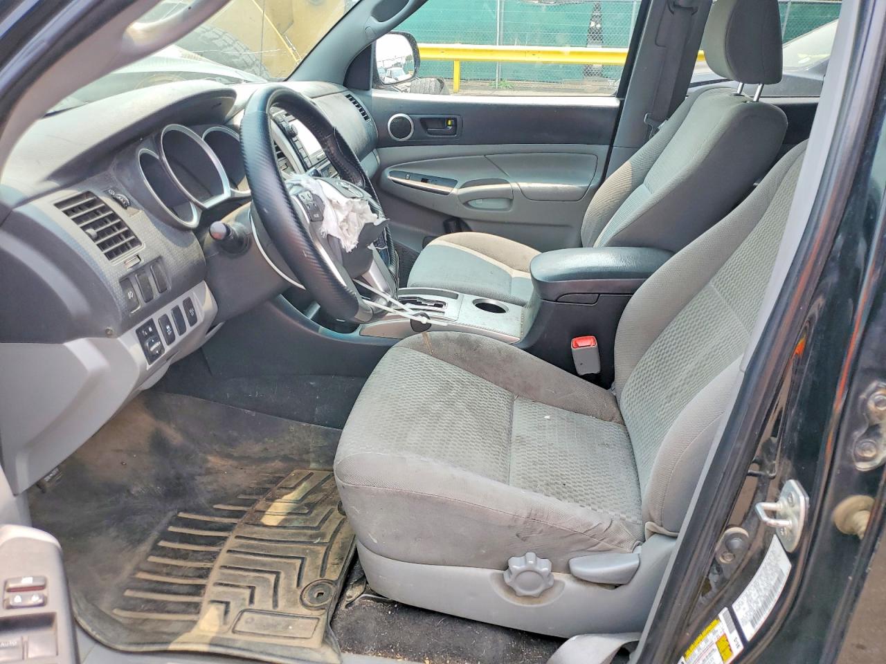 2013 Toyota Tacoma Double Cab Long Bed Black vin: 3TMMU4FN1DM058038