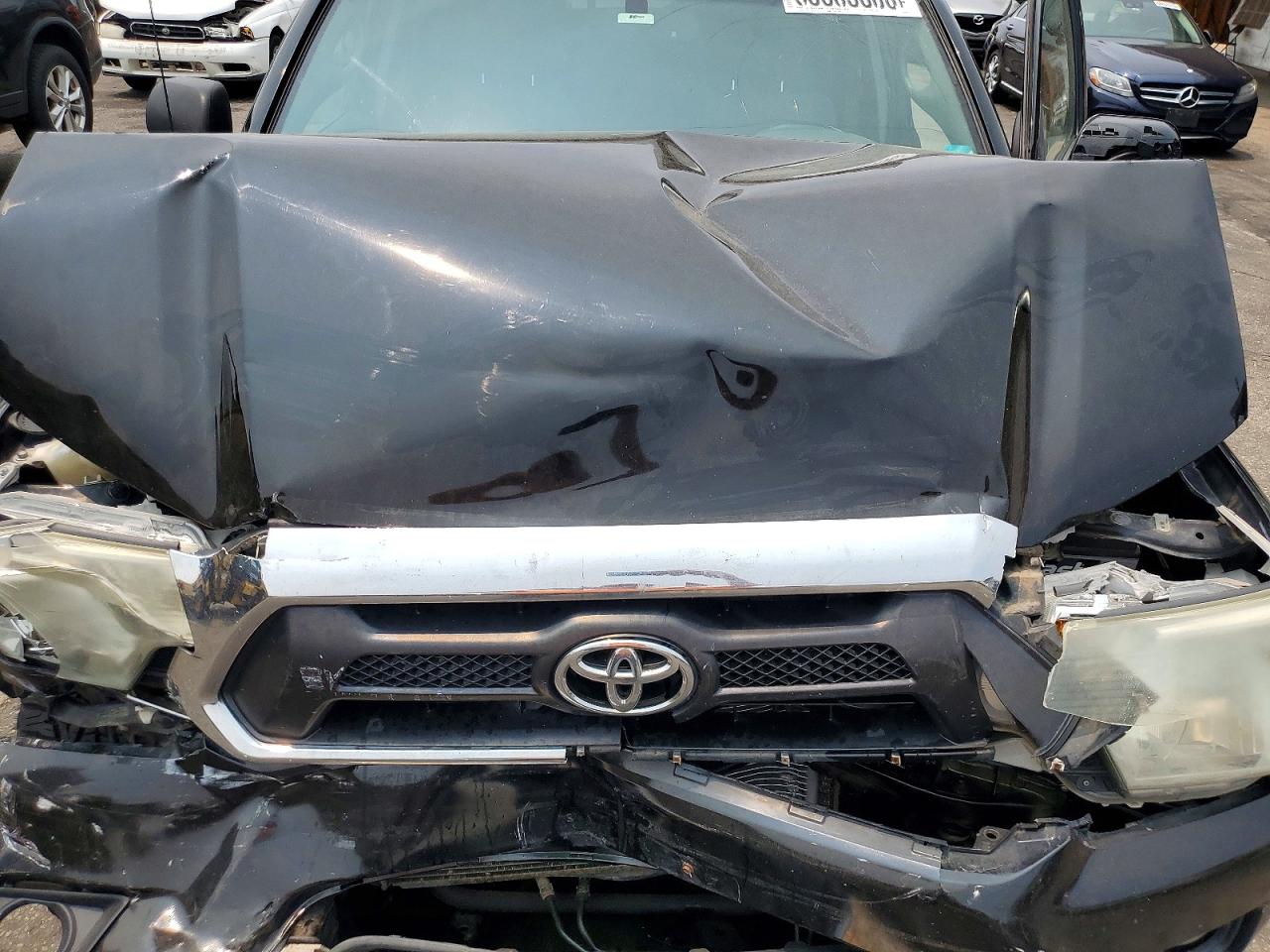 2013 Toyota Tacoma Double Cab Long Bed Black vin: 3TMMU4FN1DM058038