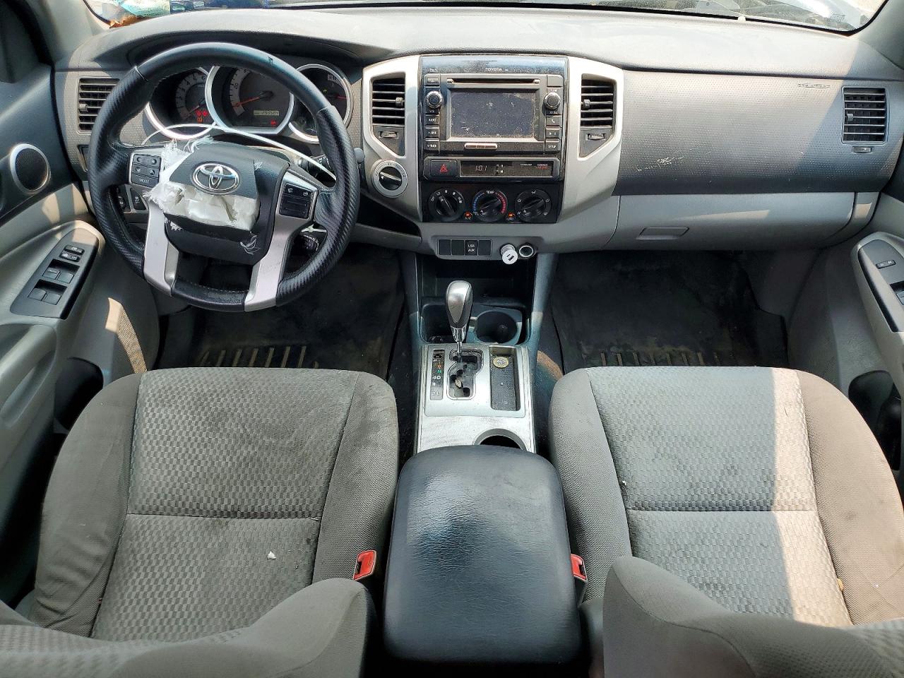 2013 Toyota Tacoma Double Cab Long Bed Black vin: 3TMMU4FN1DM058038