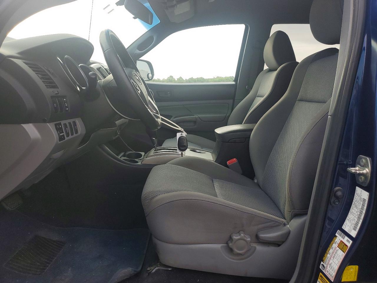2014 Toyota Tacoma Double Cab Long Bed Blue vin: 3TMMU4FN1EM062317