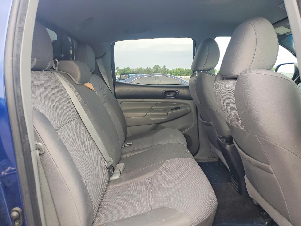 2014 Toyota Tacoma Double Cab Long Bed Blue vin: 3TMMU4FN1EM062317