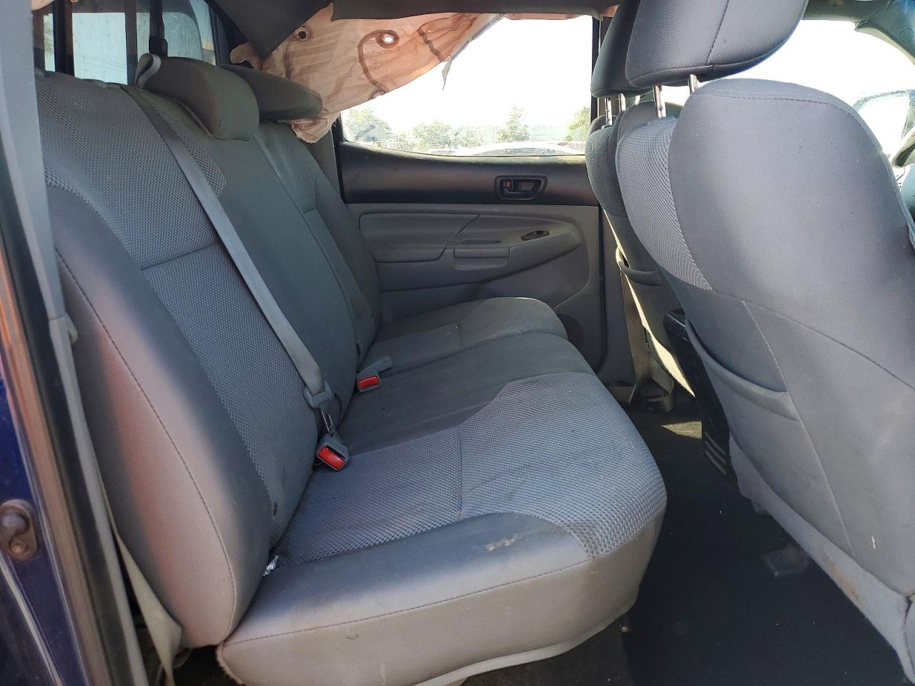 2014 Toyota Tacoma Double Cab Long Bed Blue vin: 3TMMU4FN1EM069879