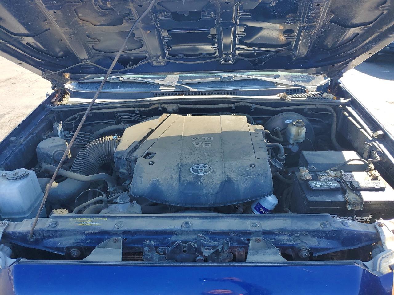 2014 Toyota Tacoma Double Cab Long Bed Blue vin: 3TMMU4FN1EM069879