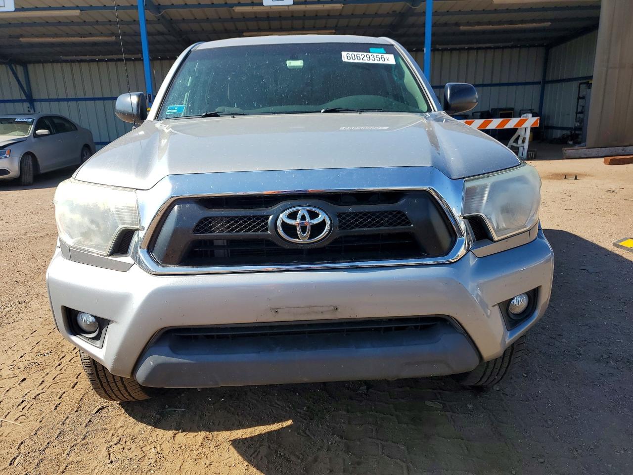 2015 Toyota Tacoma Double Cab Long Bed Silver vin: 3TMMU4FN1FM081564