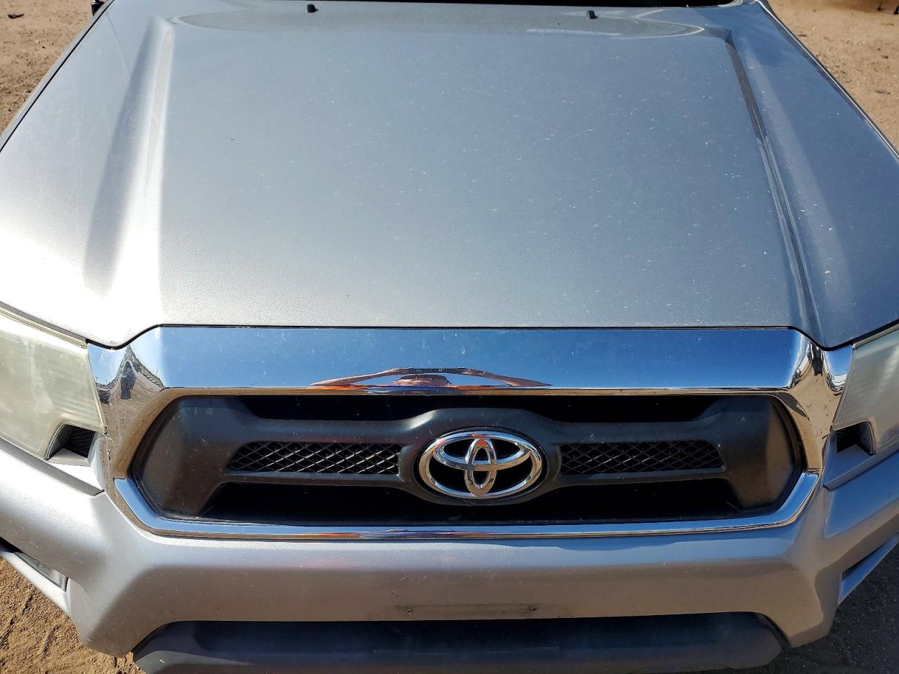 2015 Toyota Tacoma Double Cab Long Bed Silver vin: 3TMMU4FN1FM081564