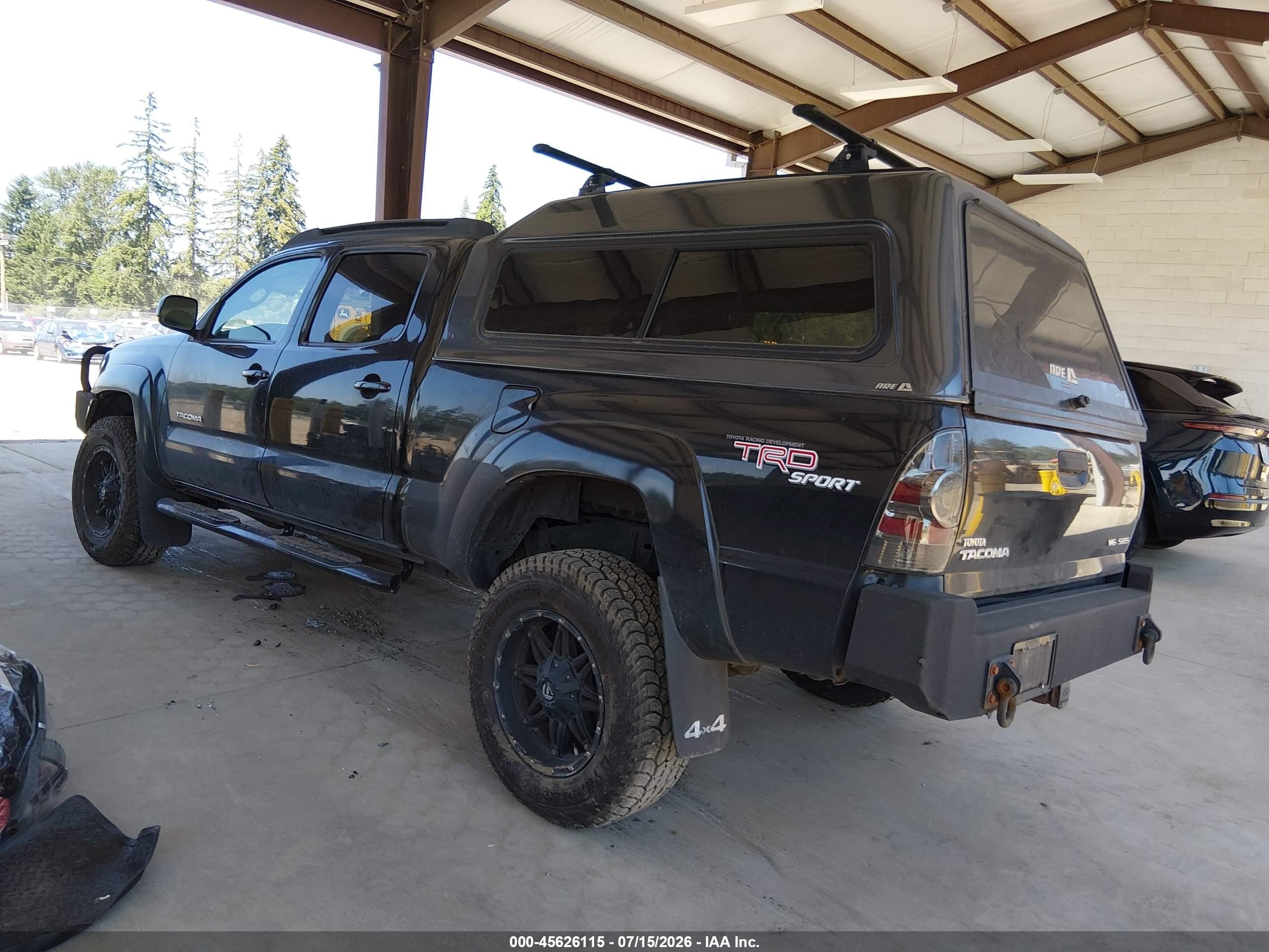 2010 Toyota Tacoma V6 Gray vin: 3TMMU4FN2AM020037