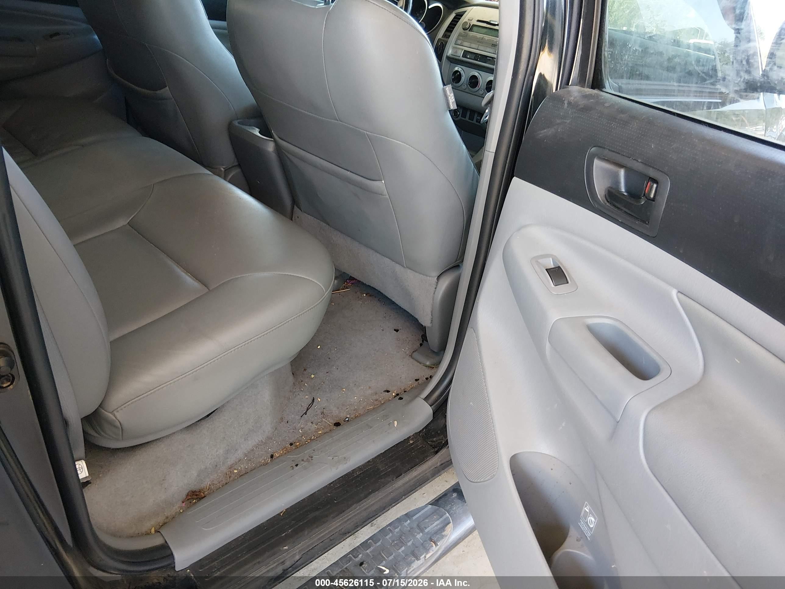 2010 Toyota Tacoma V6 Gray vin: 3TMMU4FN2AM020037