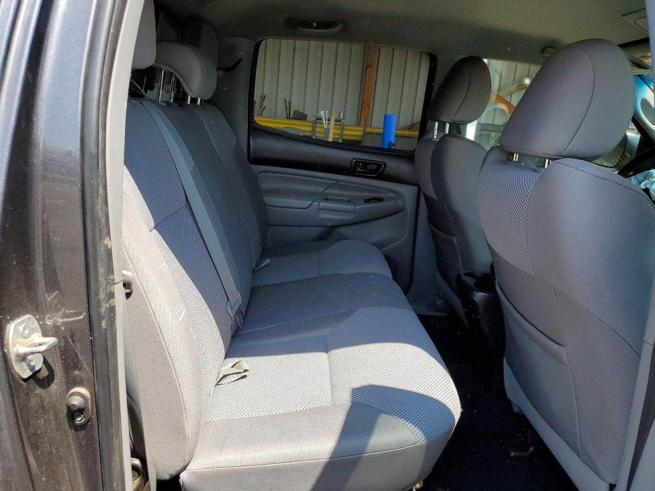2012 Toyota Tacoma Double Cab Long Bed Серый vin: 3TMMU4FN2CM043496