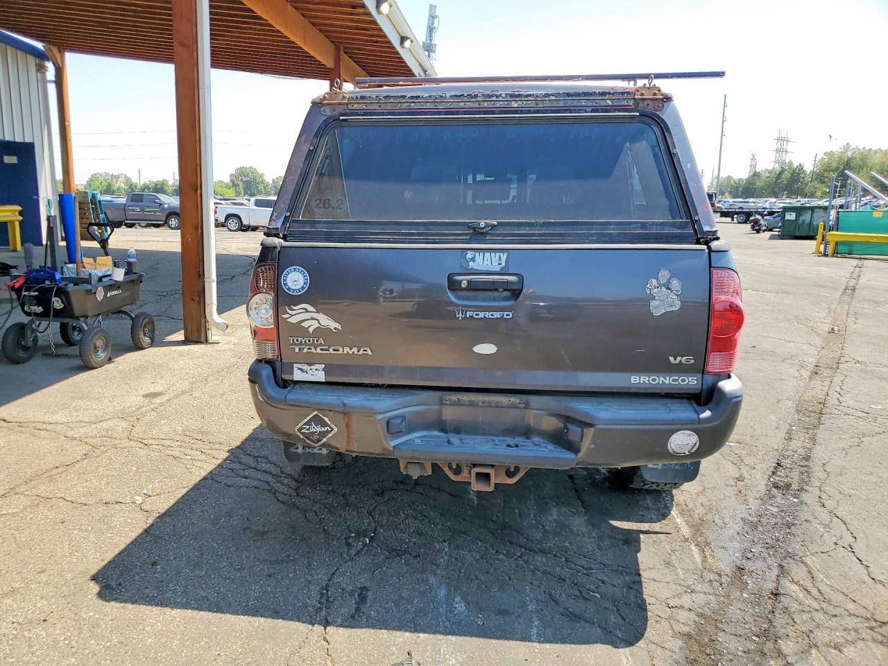 2012 Toyota Tacoma Double Cab Long Bed Серый vin: 3TMMU4FN2CM043496