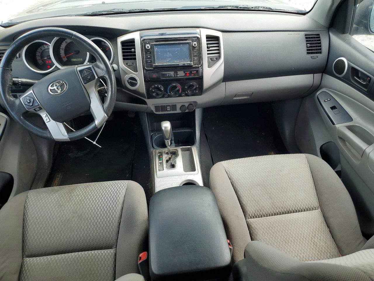 2014 Toyota Tacoma Double Cab Long Bed Gray vin: 3TMMU4FN2EM063704