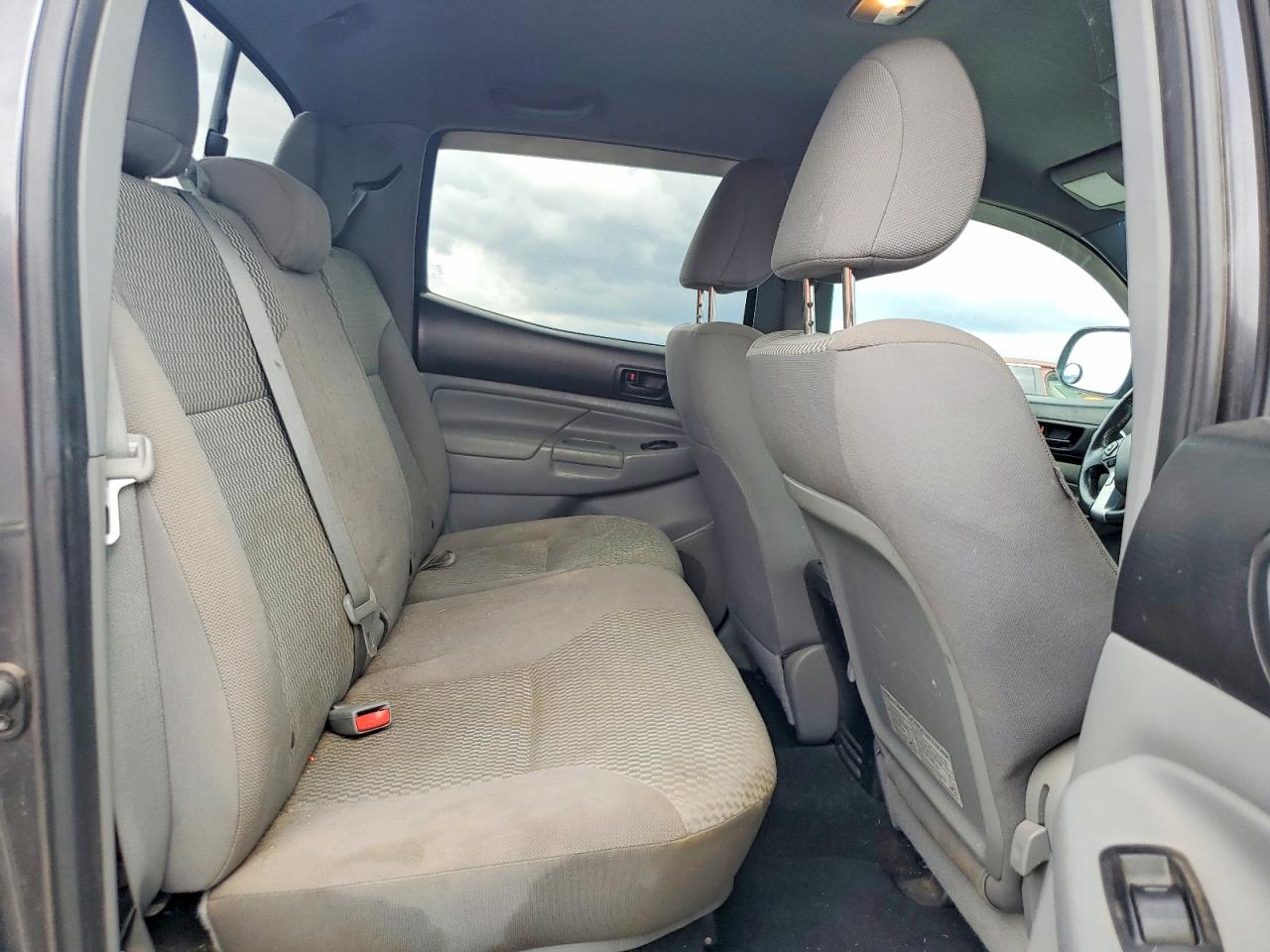 2014 Toyota Tacoma Double Cab Long Bed Gray vin: 3TMMU4FN2EM063704