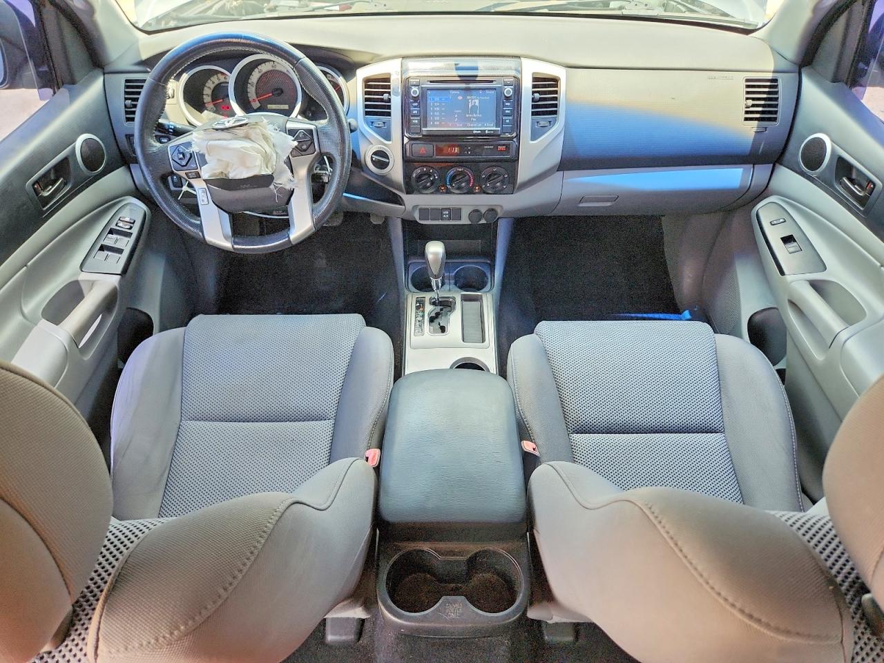 2014 Toyota Tacoma Double Cab Long Bed Gray vin: 3TMMU4FN2EM068434