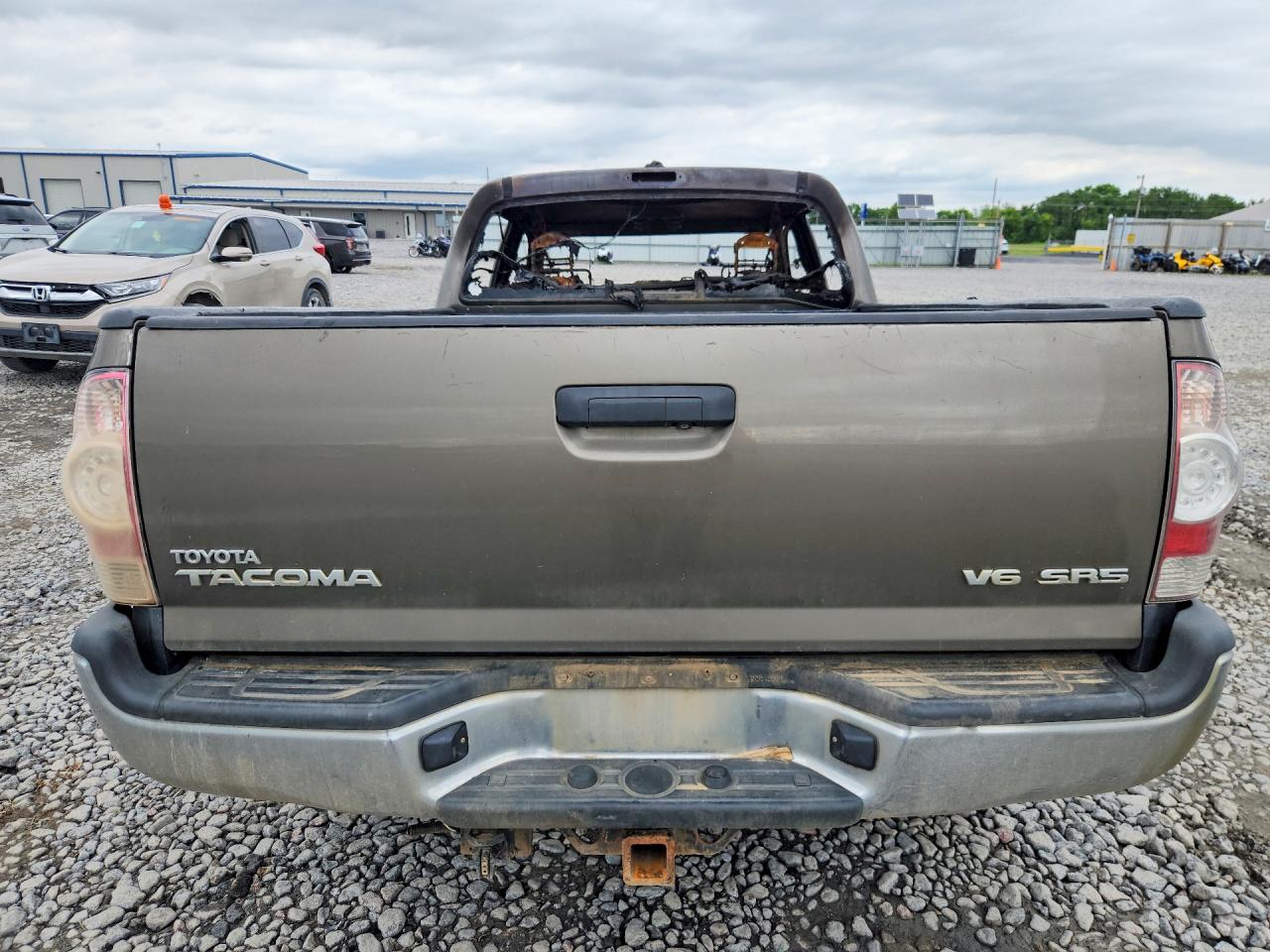 2015 Toyota Tacoma Double Cab Long Bed Серый vin: 3TMMU4FN2FM077507