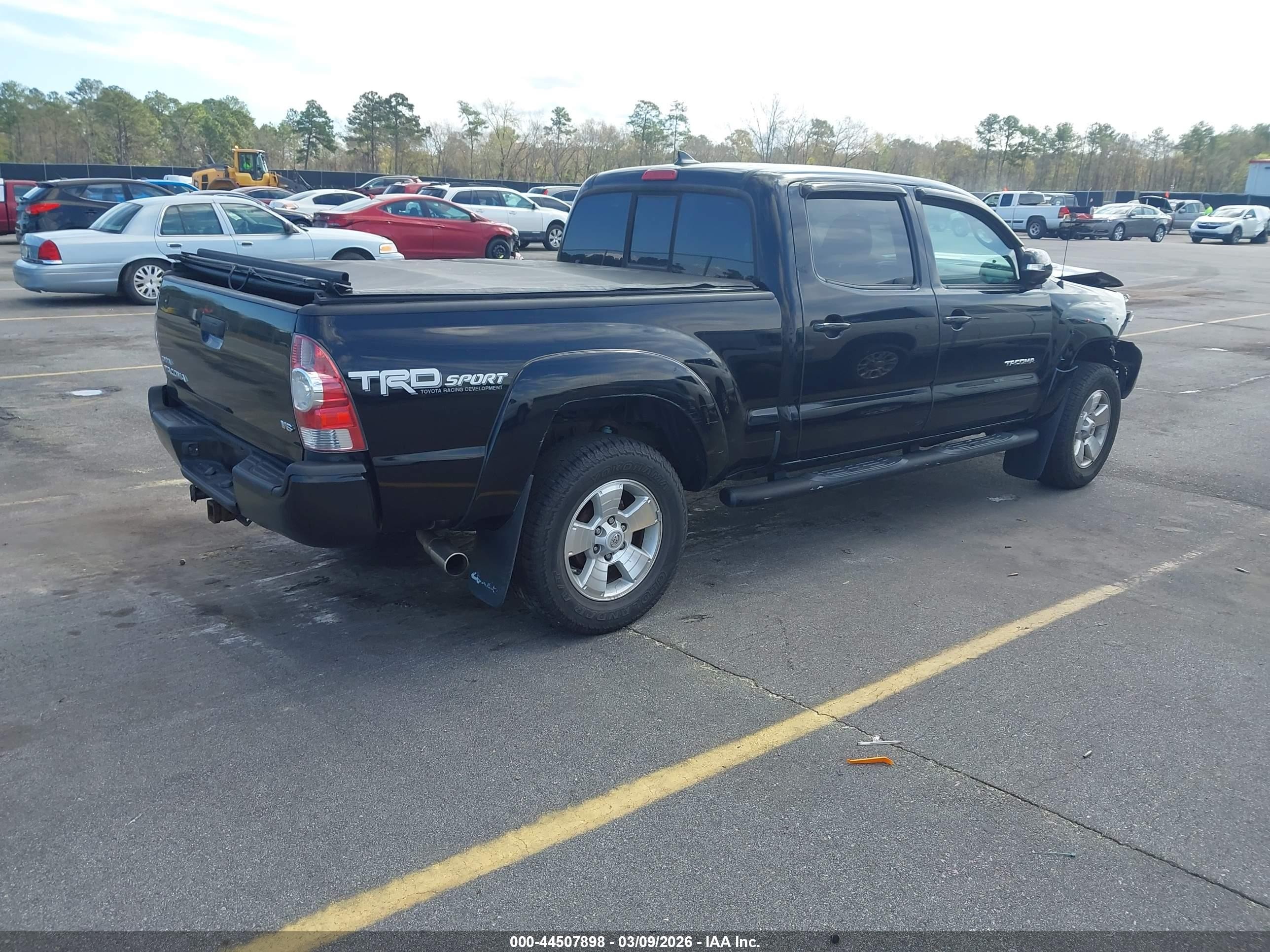 2015 Toyota Tacoma Base V6 Black vin: 3TMMU4FN2FM083369