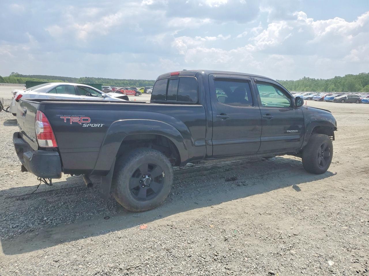2010 Toyota Tacoma Double Cab Black vin: 3TMMU4FN3AM018278