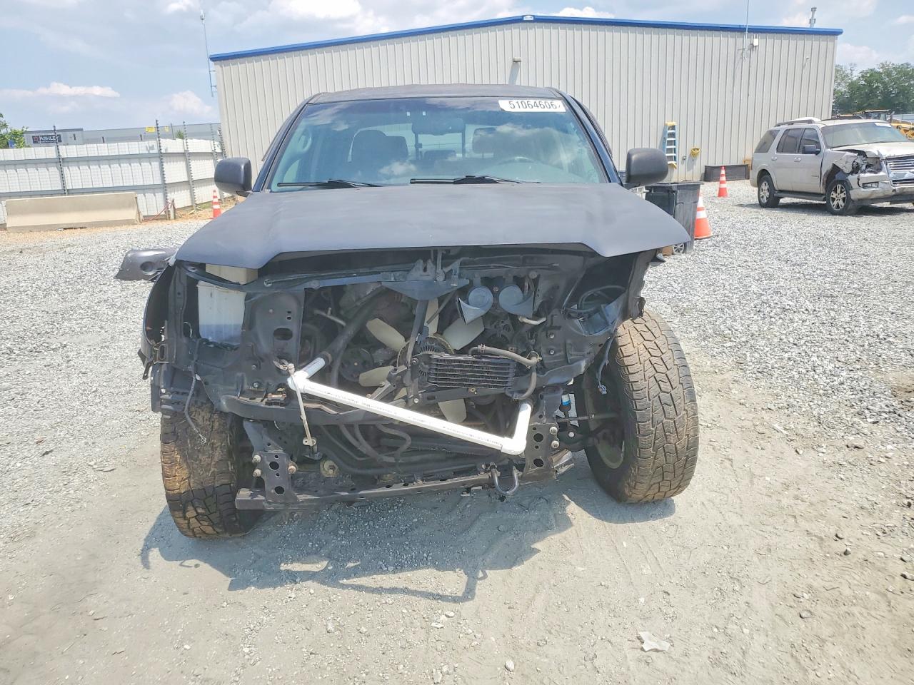 2010 Toyota Tacoma Double Cab Black vin: 3TMMU4FN3AM018278