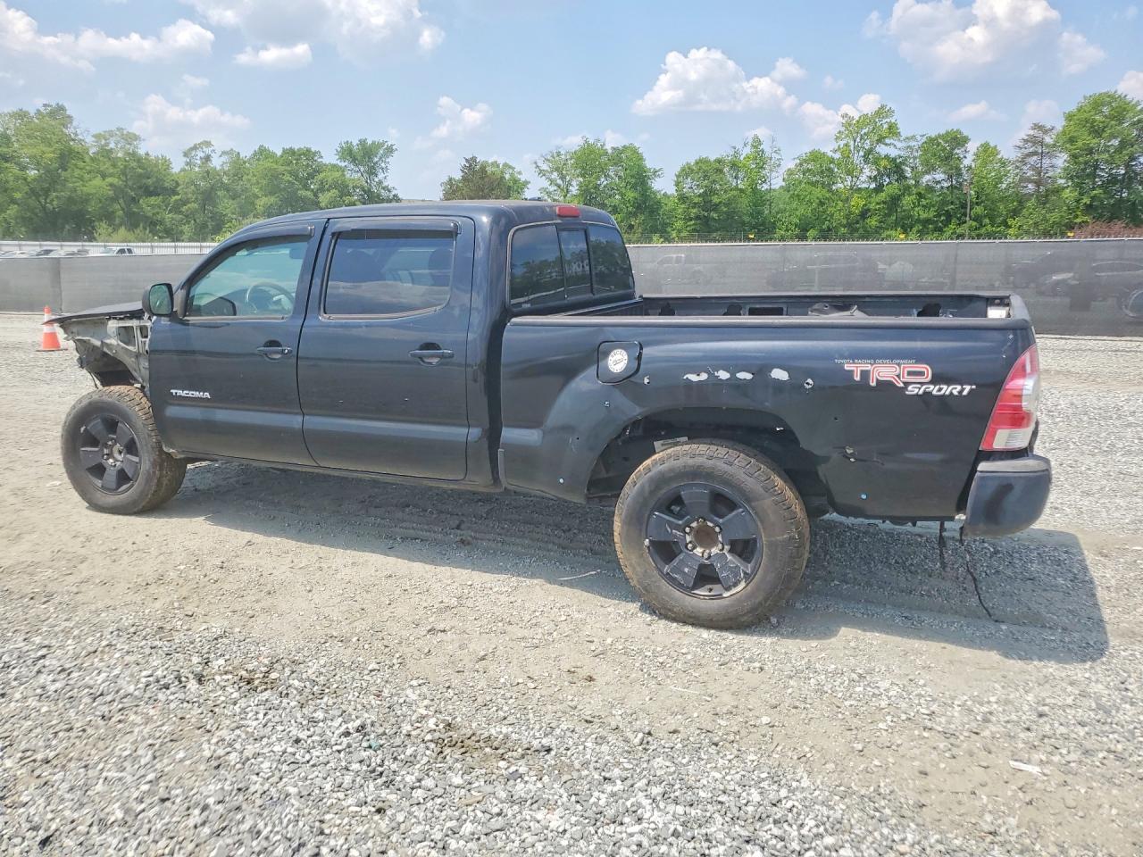 2010 Toyota Tacoma Double Cab Black vin: 3TMMU4FN3AM018278