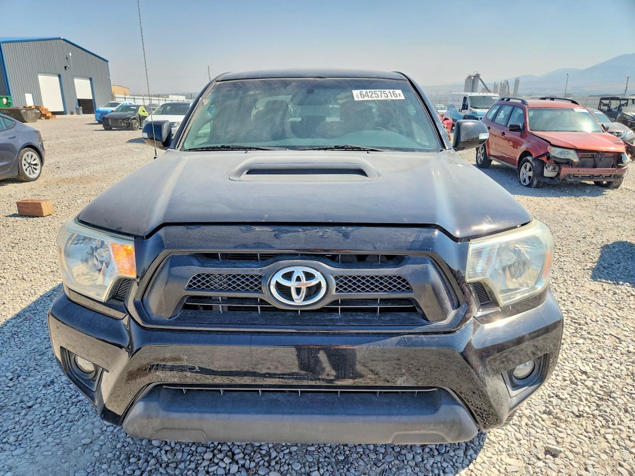 2012 Toyota Tacoma Double Cab Long Bed Black vin: 3TMMU4FN3CM046746