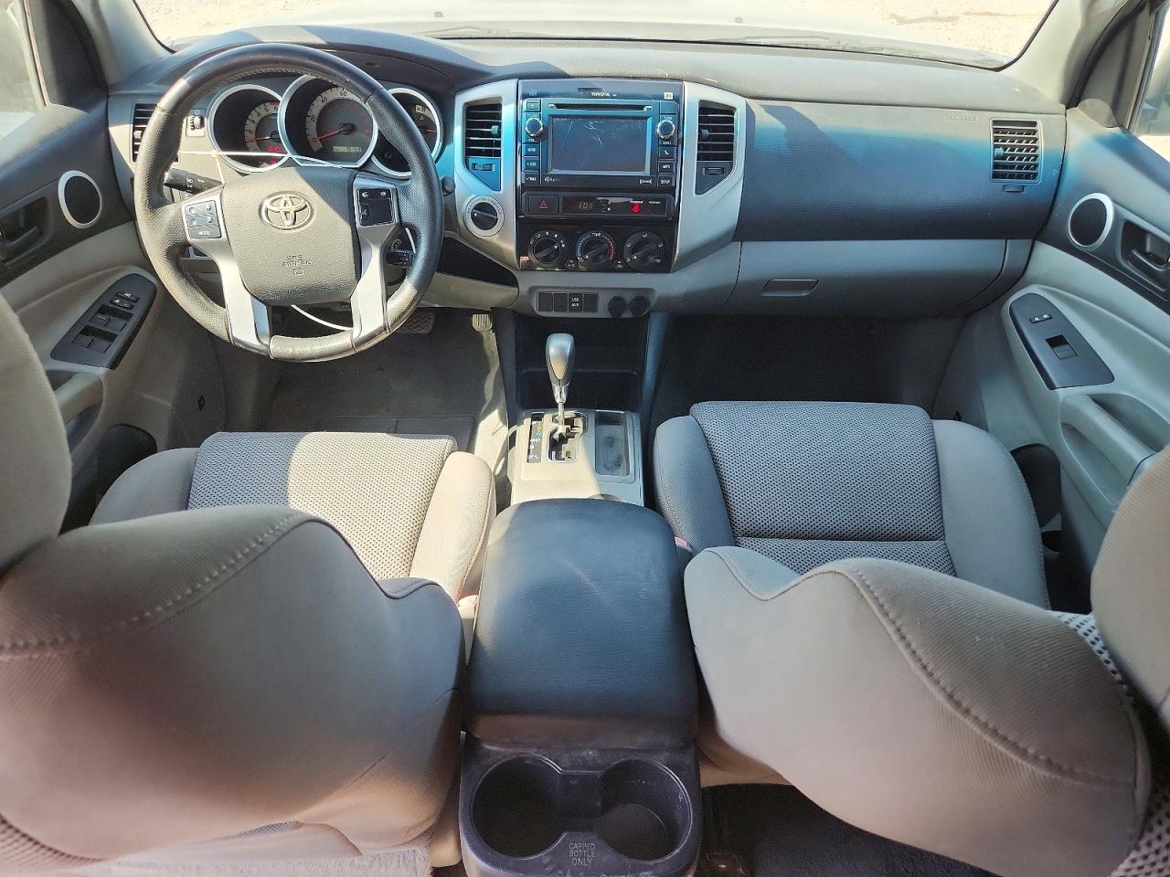 2012 Toyota Tacoma Double Cab Long Bed Black vin: 3TMMU4FN3CM046746
