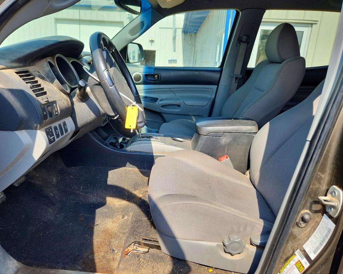 2012 Toyota Tacoma Double Cab Long Bed Gray vin: 3TMMU4FN3CM048271