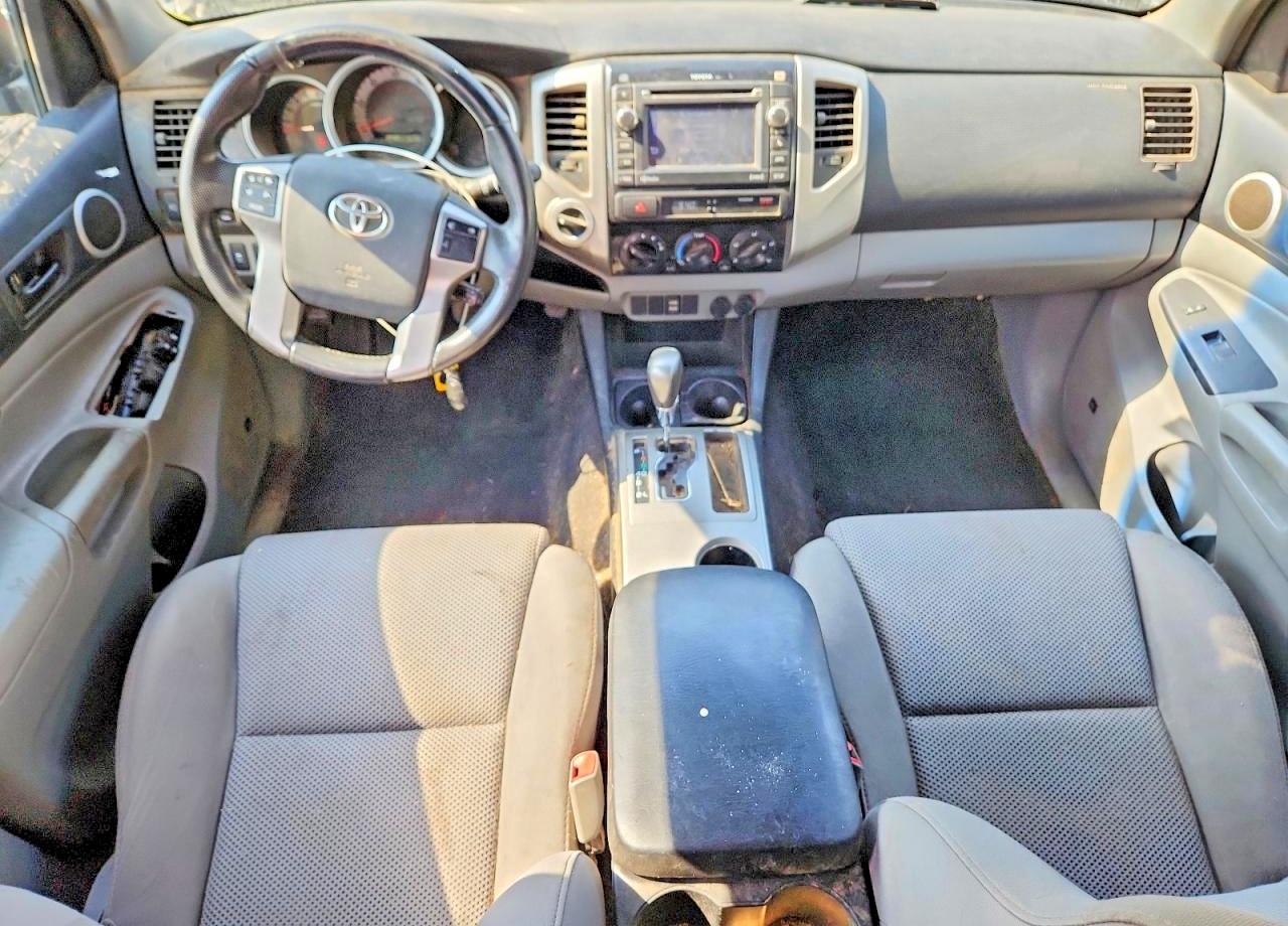 2012 Toyota Tacoma Double Cab Long Bed Gray vin: 3TMMU4FN3CM048271