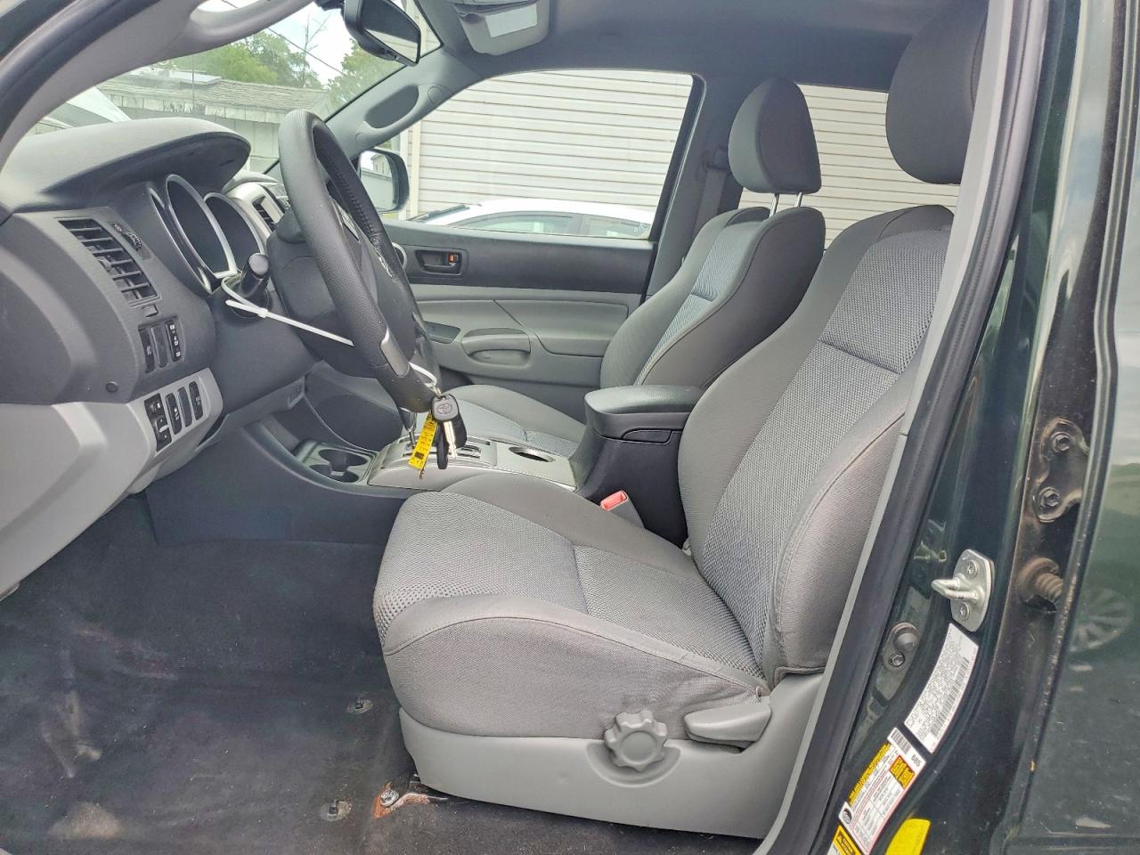 2013 Toyota Tacoma Double Cab Long Bed Green vin: 3TMMU4FN3DM052645