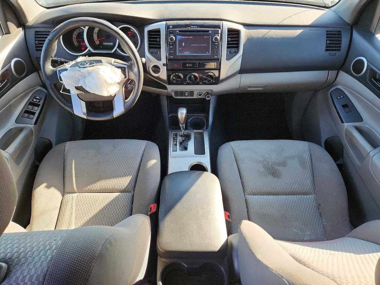 2013 Toyota Tacoma Double Cab Long Bed Gray vin: 3TMMU4FN3DM062107