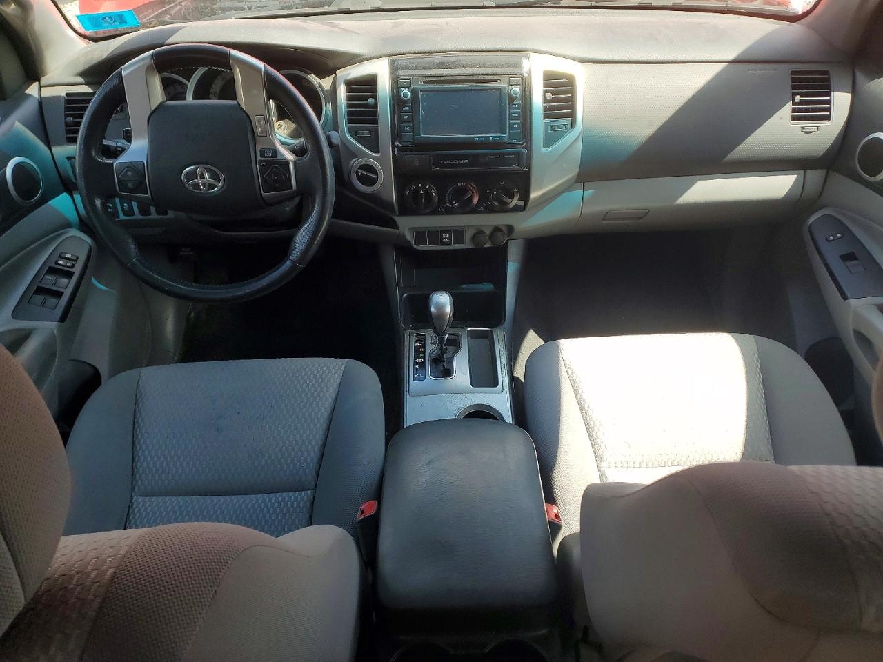 2015 Toyota Tacoma Double Cab Long Bed Red vin: 3TMMU4FN3FM082697