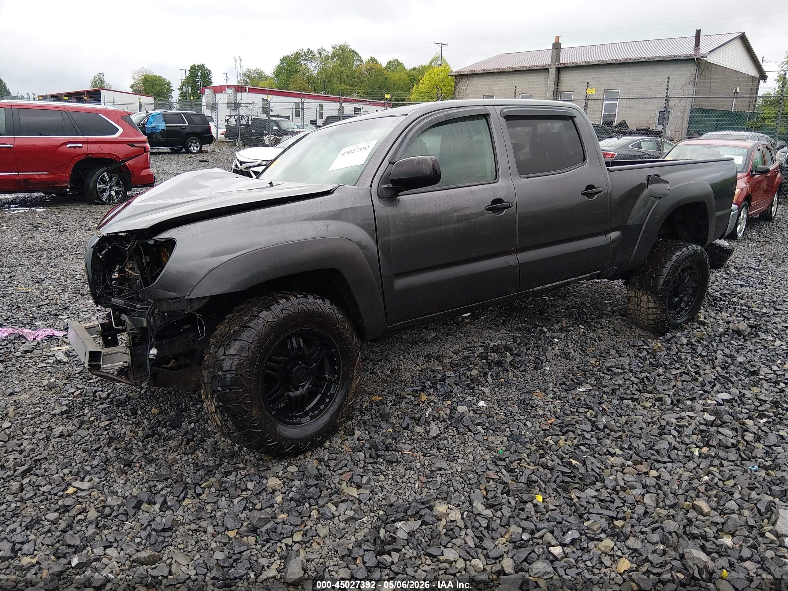 2011 Toyota Tacoma Base V6 Pewter vin: 3TMMU4FN4BM024351