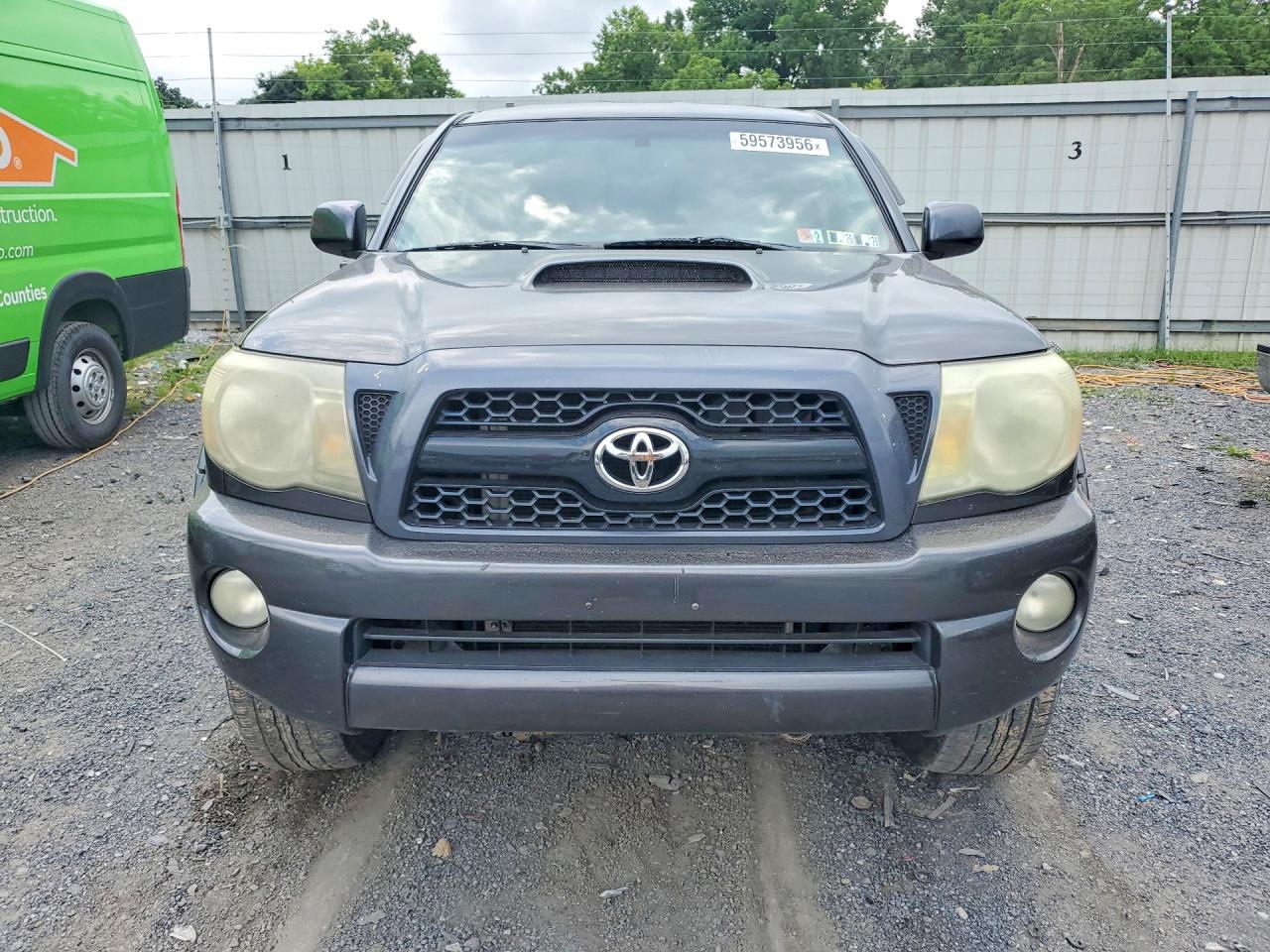 2011 Toyota Tacoma Double Cab Long Bed Gray vin: 3TMMU4FN4BM025905