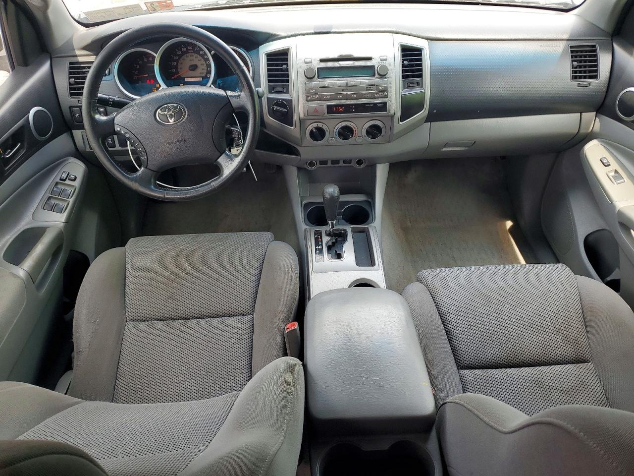 2011 Toyota Tacoma Double Cab Long Bed Gray vin: 3TMMU4FN4BM025905