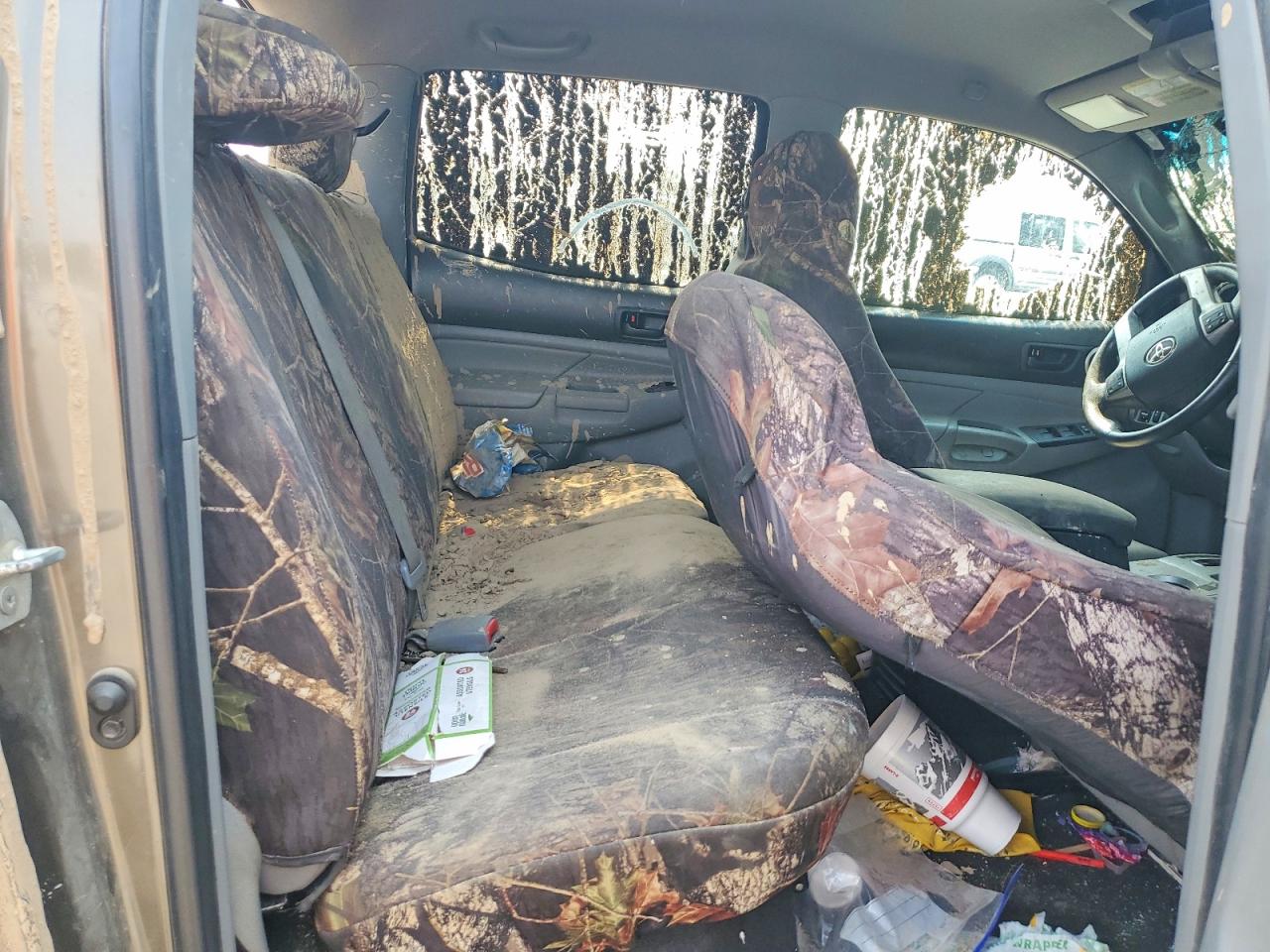 2012 Toyota Tacoma Double Cab Long Bed Угольный vin: 3TMMU4FN4CM046397