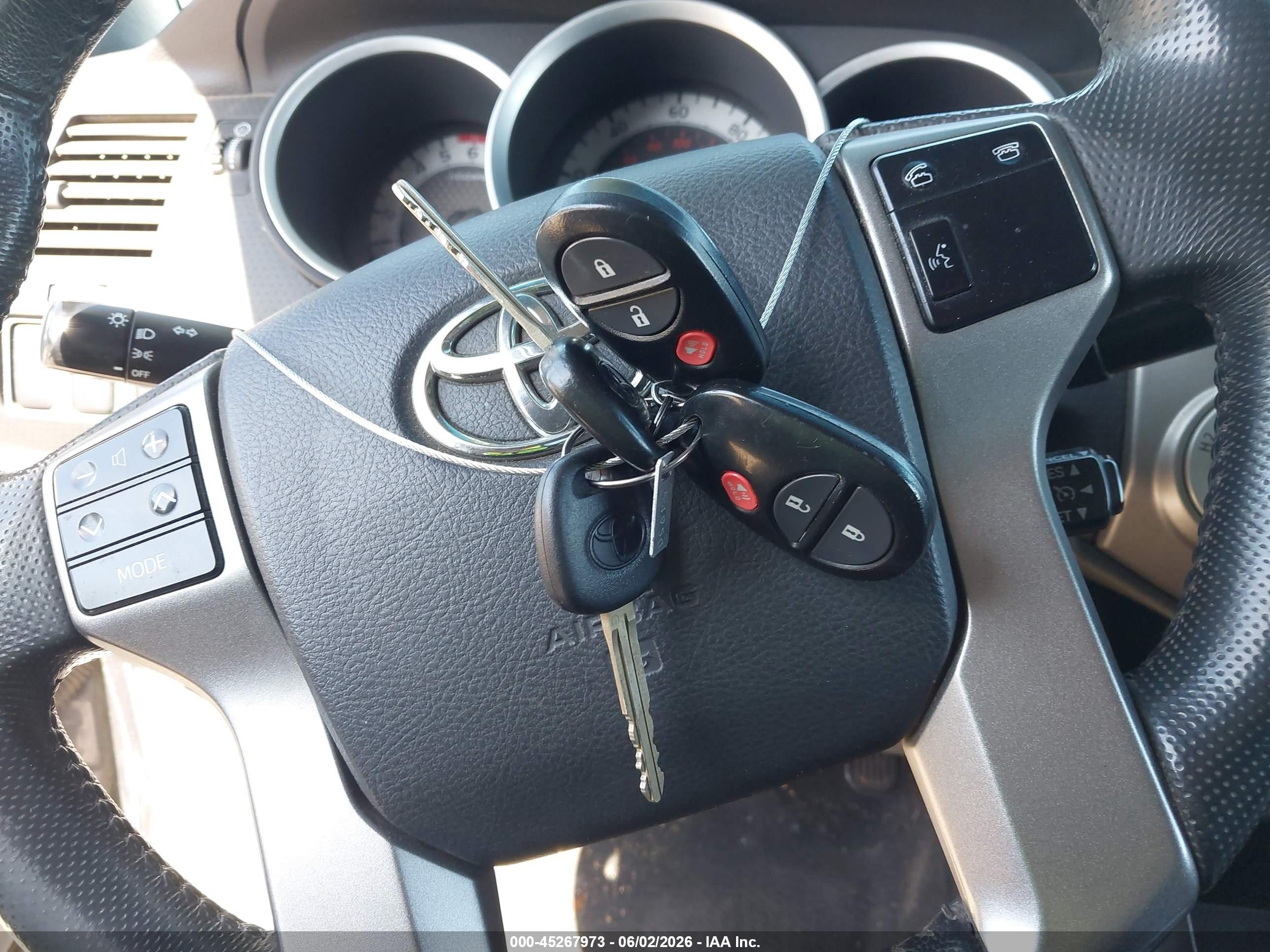 2012 Toyota Tacoma Base V6 Gray vin: 3TMMU4FN4CM049008