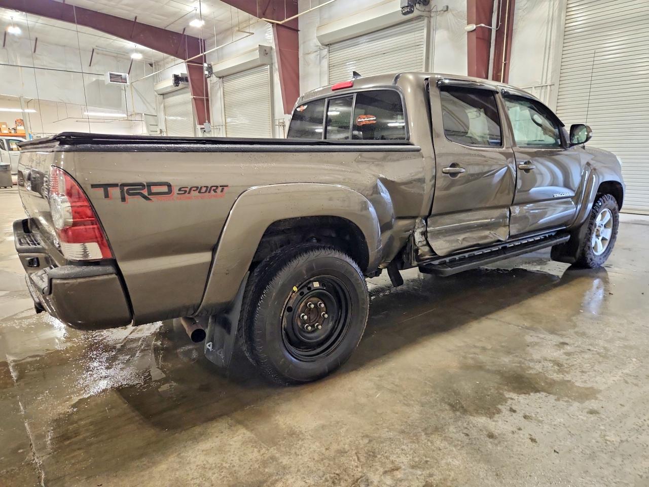 2014 Toyota Tacoma Double Cab Long Bed Brown vin: 3TMMU4FN4EM068631
