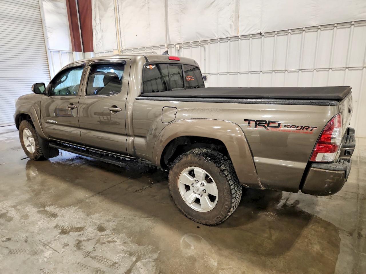 2014 Toyota Tacoma Double Cab Long Bed Brown vin: 3TMMU4FN4EM068631