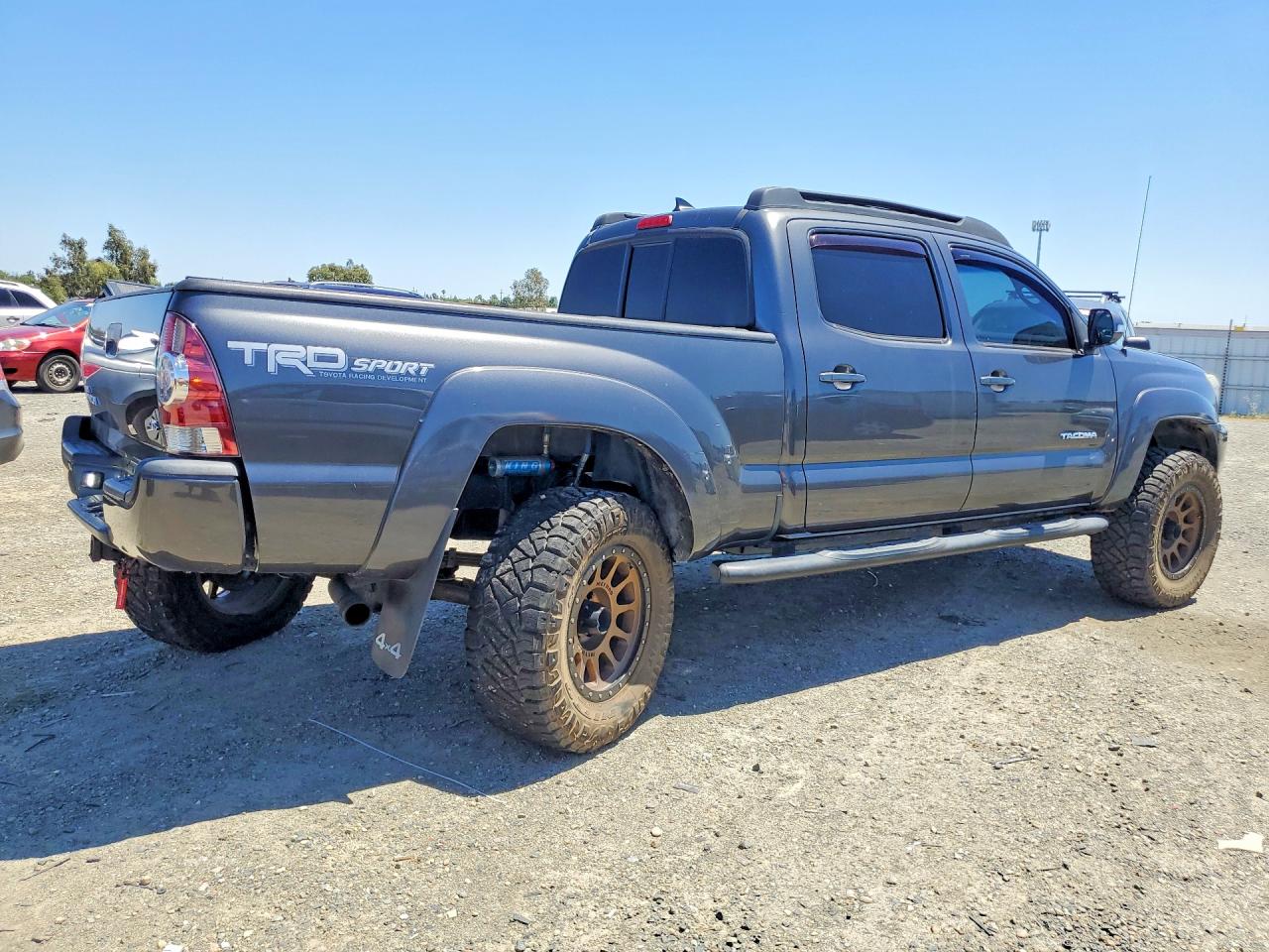 2015 Toyota Tacoma Double Cab Long Bed Charcoal vin: 3TMMU4FN4FM074964