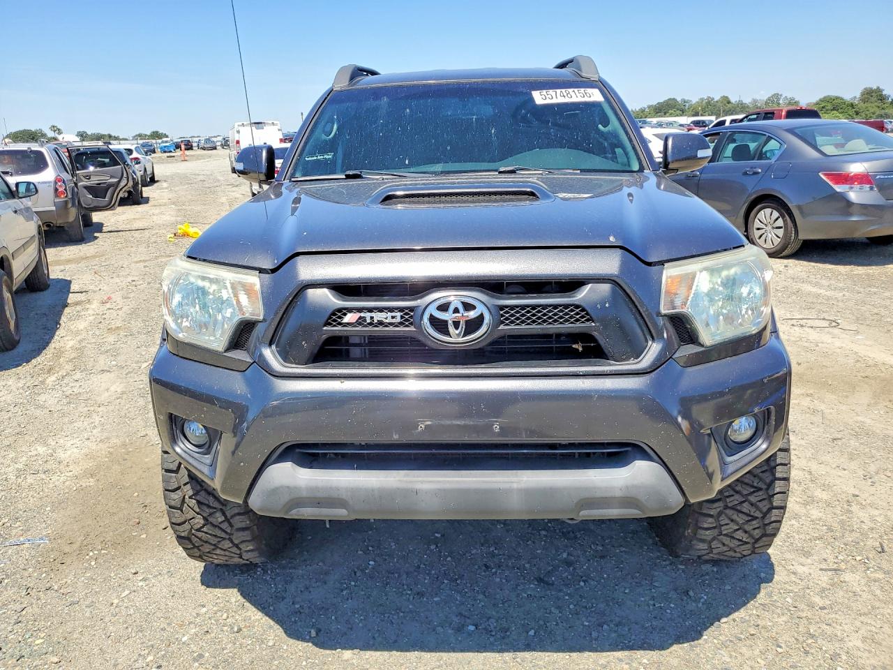 2015 Toyota Tacoma Double Cab Long Bed Charcoal vin: 3TMMU4FN4FM074964