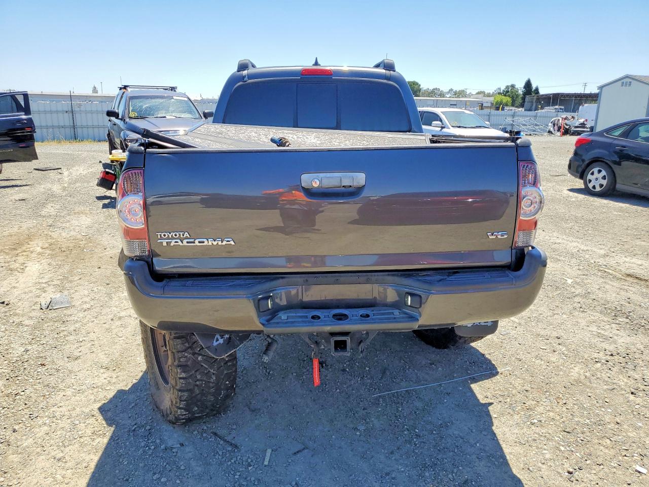 2015 Toyota Tacoma Double Cab Long Bed Charcoal vin: 3TMMU4FN4FM074964