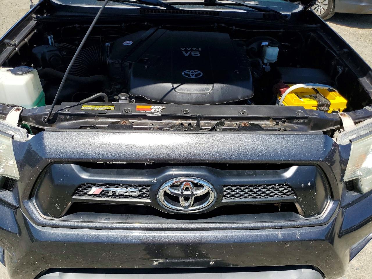 2015 Toyota Tacoma Double Cab Long Bed Charcoal vin: 3TMMU4FN4FM074964
