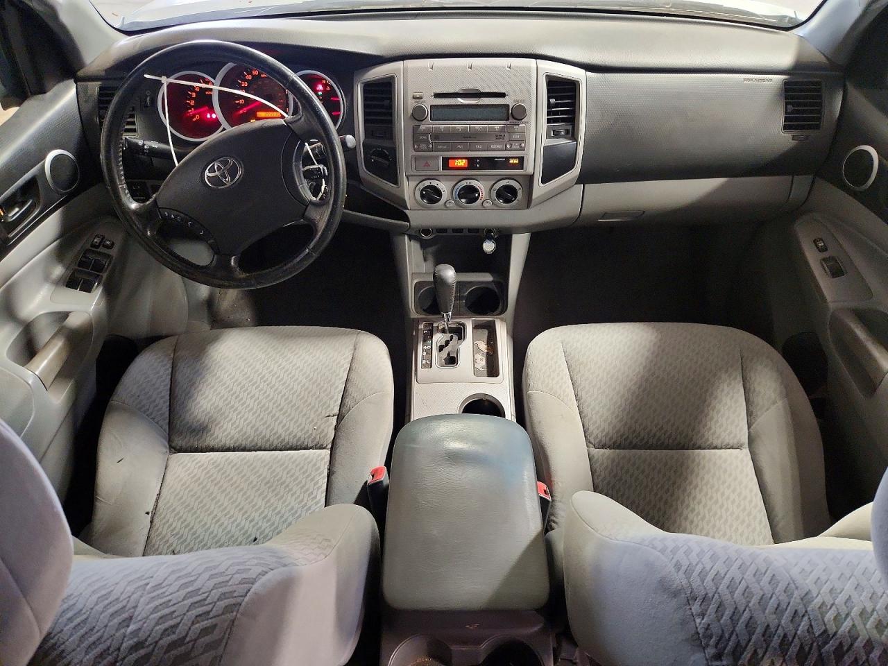 2010 Toyota Tacoma Double Cab Long Bed Silver vin: 3TMMU4FN5AM021103