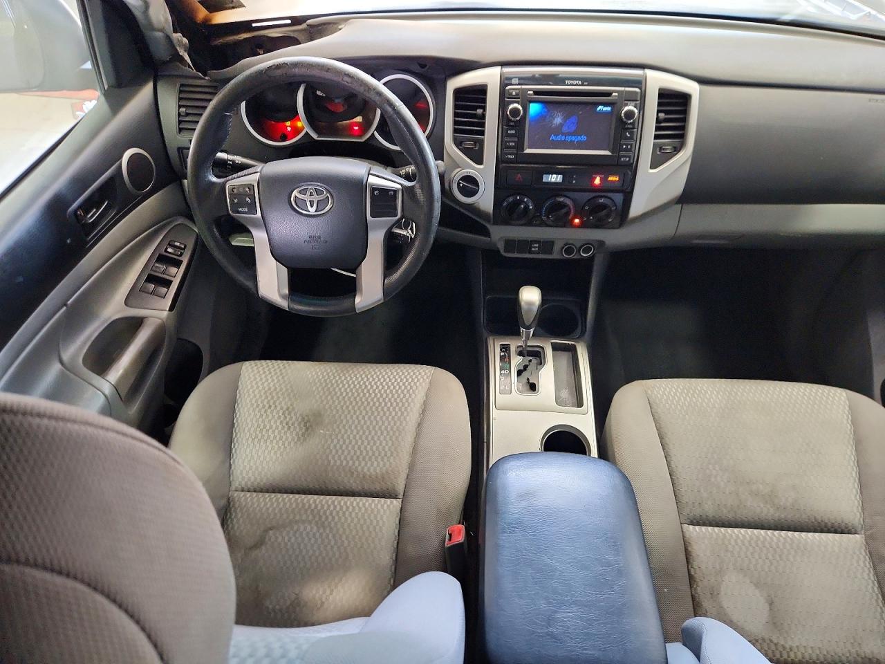 2013 Toyota Tacoma Double Cab Long Bed Gray vin: 3TMMU4FN5DM056762