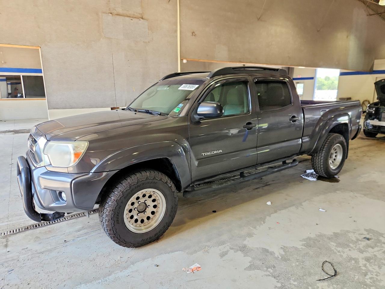 2013 Toyota Tacoma Double Cab Long Bed Gray vin: 3TMMU4FN5DM056762