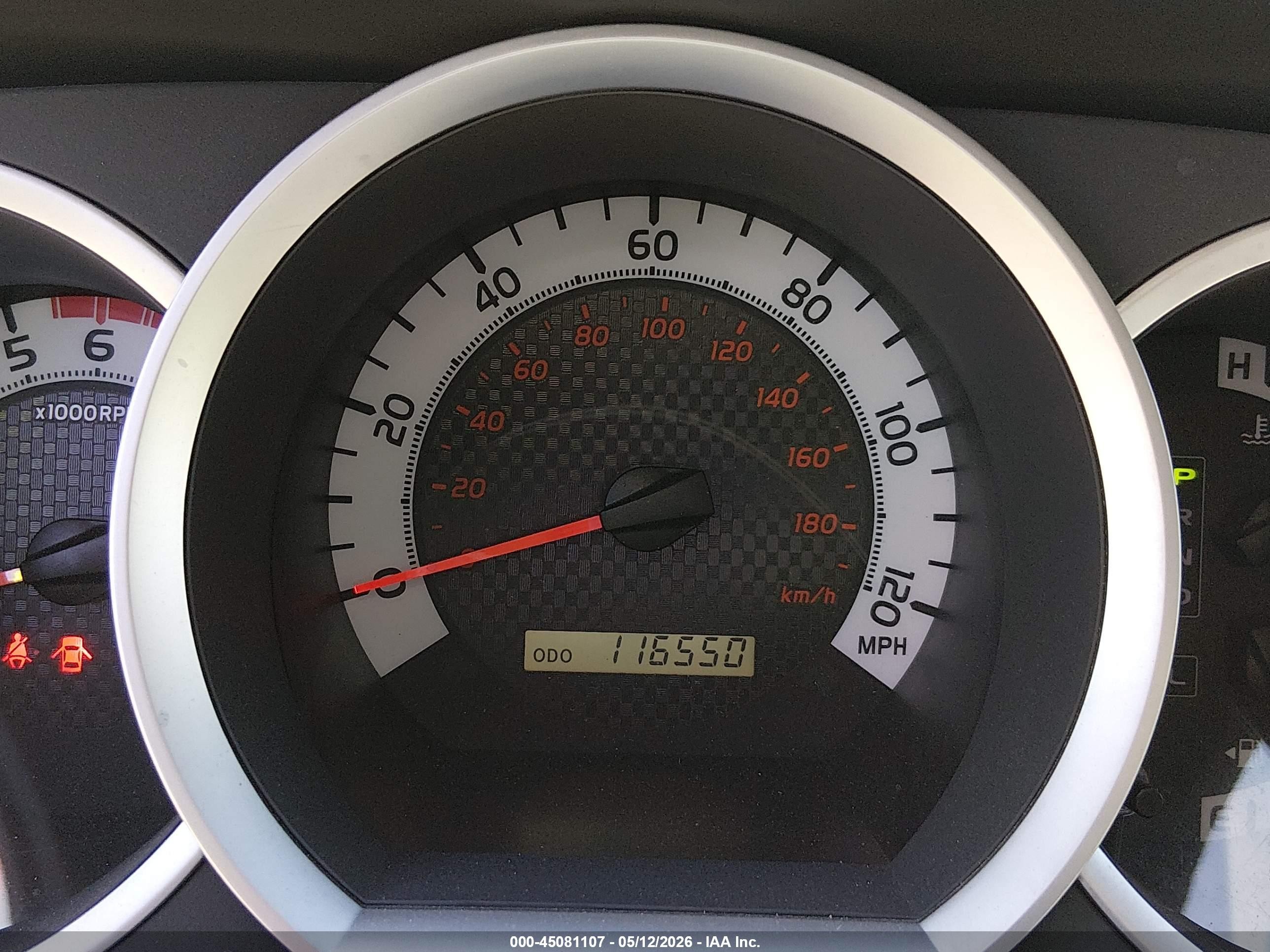 2015 Toyota Tacoma Base V6 Gray vin: 3TMMU4FN5FM074343