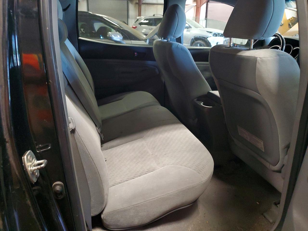 2010 Toyota Tacoma Double Cab Long Bed Black vin: 3TMMU4FN6AM019246