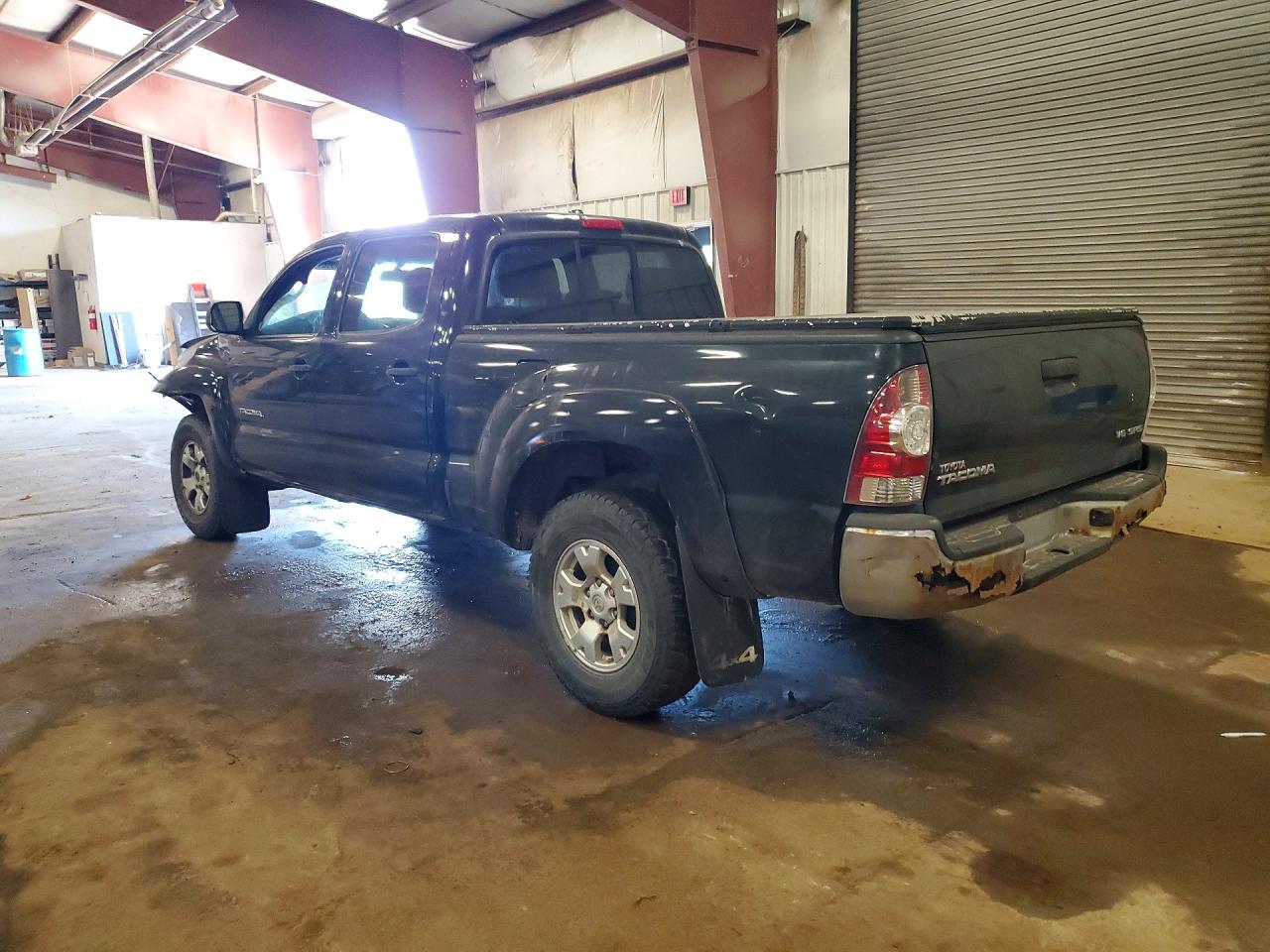 2010 Toyota Tacoma Double Cab Long Bed Black vin: 3TMMU4FN6AM019246